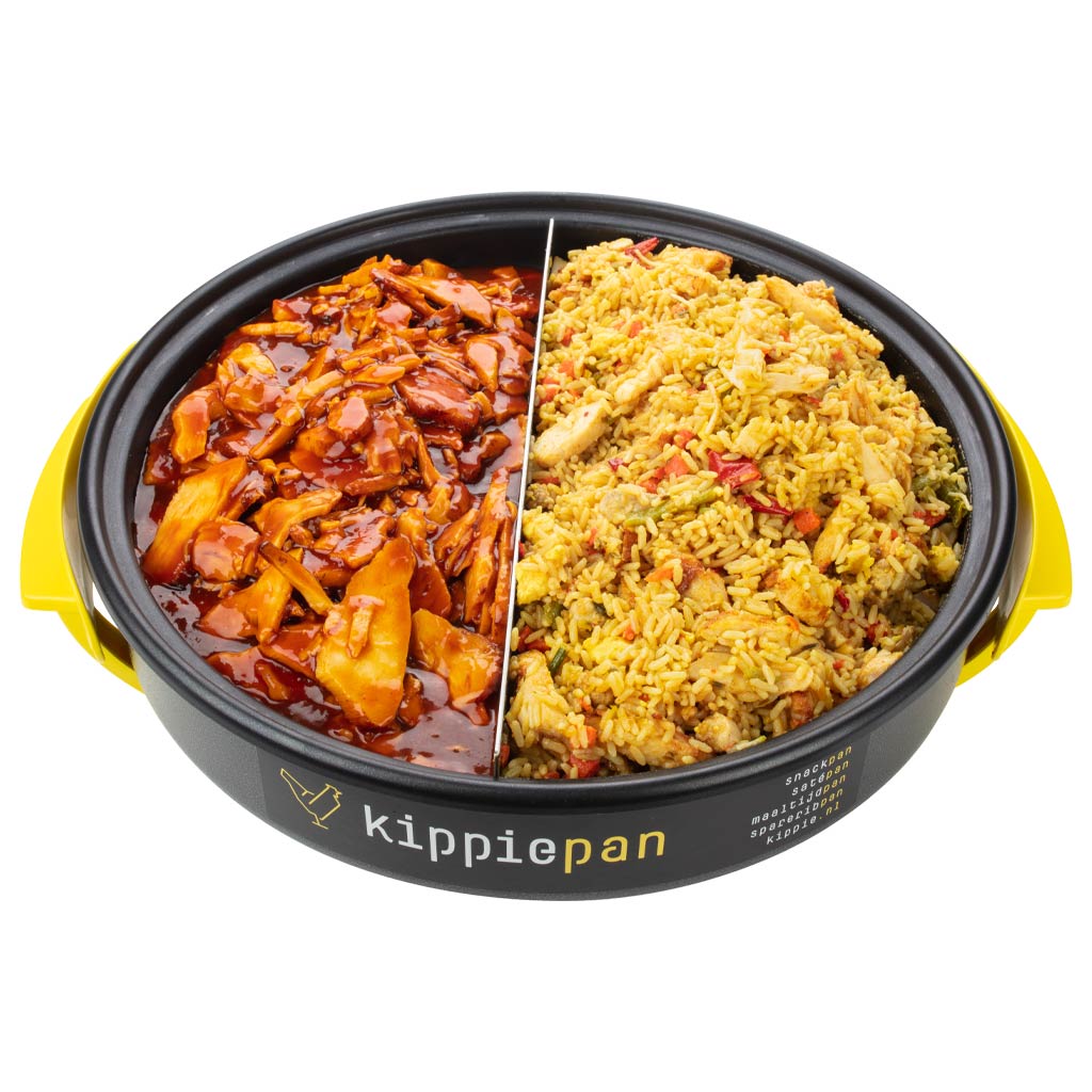 Combimaaltijdpan Nasi en Kip in Ketjapsaus